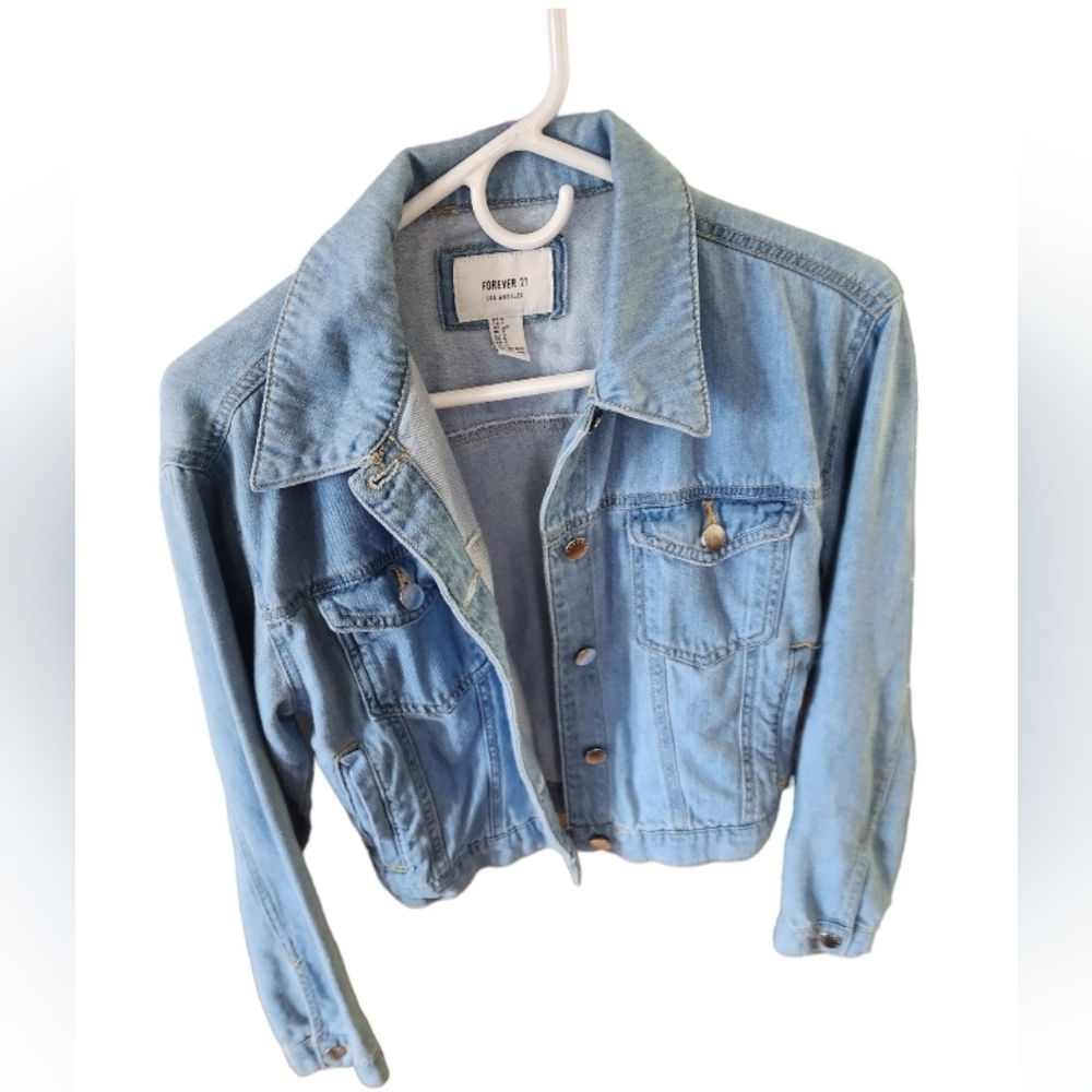 💕Forever 21 Jean Jacket Small